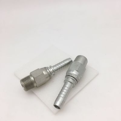 Crimp 2 κομματιού στροφέων ευθεία υδραυλική συναρμολόγηση 15611SW Μ NPT μανικών